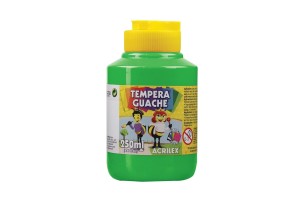 TEMPERA GUACHE ACRILEX PT 250ML VERDE