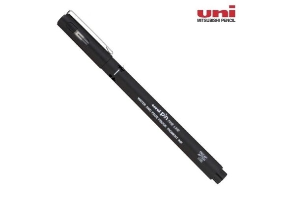 CANETA UNI PIN FINE 01 UNIBALL