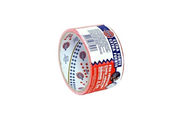 FITA REFORCADA EUROCEL VERMELHO 50mmx5m