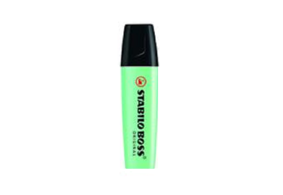 MARCA TEXTO STABILO BOSS VERDE PASTEL