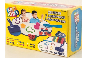 KIT MASSINHA DE MOELAR ACRILEX 180G