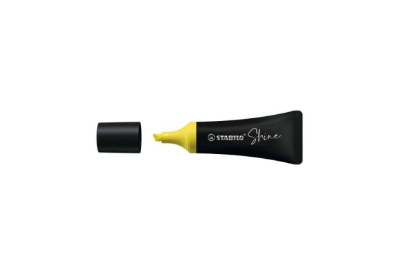 MARCA TEXTO STABILO SHINE AMARELA