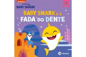 LIVRO INFANTIL DE LEITURA BABY SHARK E A FADA DO DENTE 1 UNIDADE