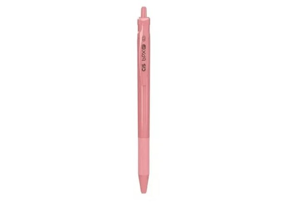 CANETA CIS ESF. BPX 0,7MM RETRATIL VERMELHA