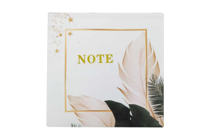 BLOCO DE ANOTAÇÕES BROCHURA 68 FL 74MM X 74MM