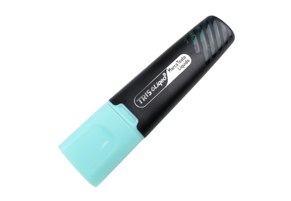 MARCA TEXTO LIQUIDO TRIS AZUL PASTEL