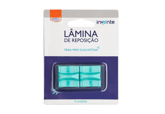 LAMINA PARA MINI GUILHOTINA A4 - BLISTER C/ 2UN