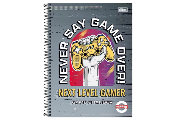 CADERNO CD UNIV PEPPER MASC 10 MT 160 FHS