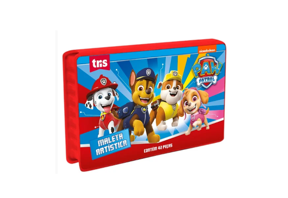 MALETA ARTISTICA PATRULHA CANINA 42 PCS