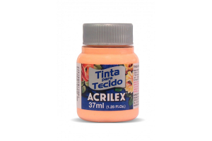 TINTA PARA TECIDO ACRILEX 37 ML SALMAO/ BEGE