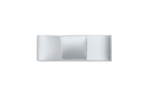 FITA DE CETIM 10M X 07MM CINZA C/ 10 MTS