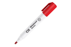 MARCADOR PARA QUADRO BRANCO CIS MARKER VERMELHO