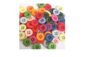 BOTAO SUPER CRIATIVO 11MM TONS PASTEIS 20 UNI