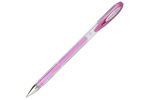 CANETA GEL UNIBALL SIGNO METAL PINK